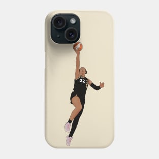 A'ja Wilson Las Vegas Aces Phone Case