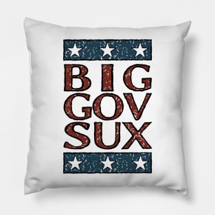 Big Gov Sux Pillow