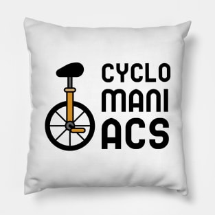 Cyclomaniacs Pillow