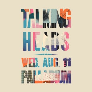 Talking Heads concert graphic T-Shirt