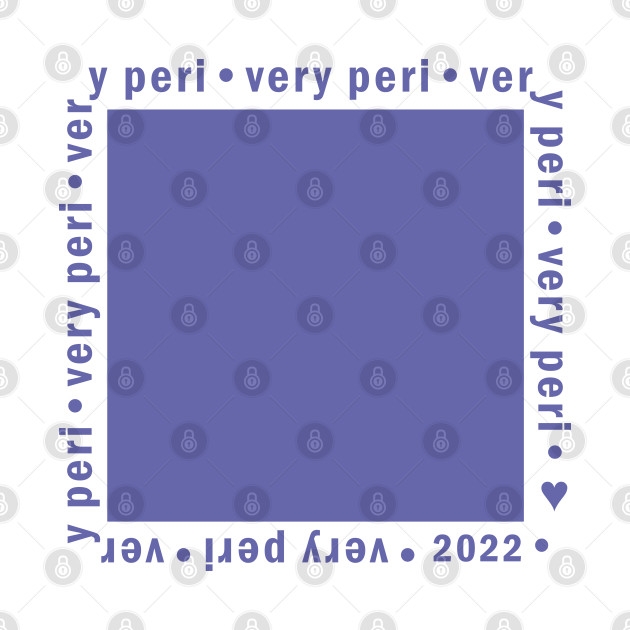 Very Peri Color of the Year 2022 Swatch Periwinkle Blue - Very Peri - Phone Case