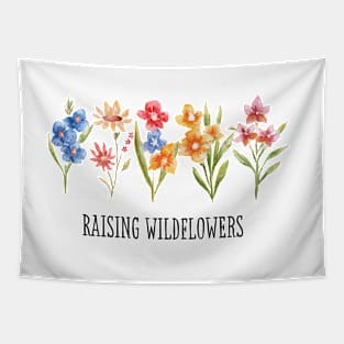 Raising wildflowers and wildlife Tapestry