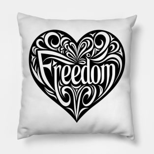 Freedom Heart Pillow