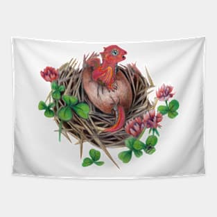 Hatchling Red Tapestry