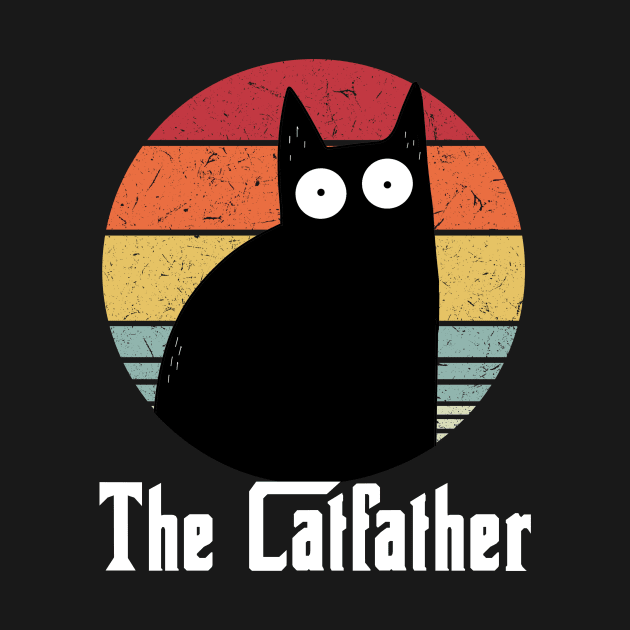 The Catfather Cat Father Mafia Whiskers Male Daddy by Daphne R. Ellington