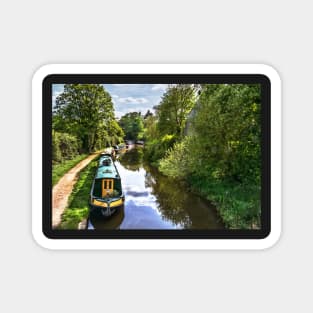 Boats On The Oxford Canal Magnet