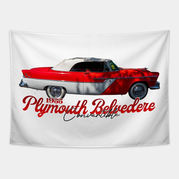 1955 Plymouth Belvedere Convertible Tapestry by Gestalt Imagery