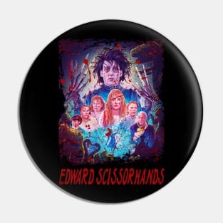 Artful Blades Edward Scissorhands' Creativity Pin