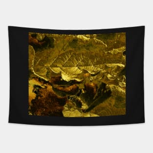 Golden leaves Tapestry