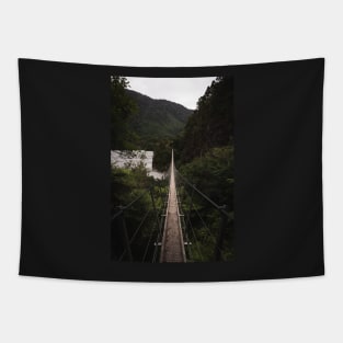 Longest Swing Bridge in New Zealand Tapestry