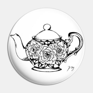 Floral Tea Pin