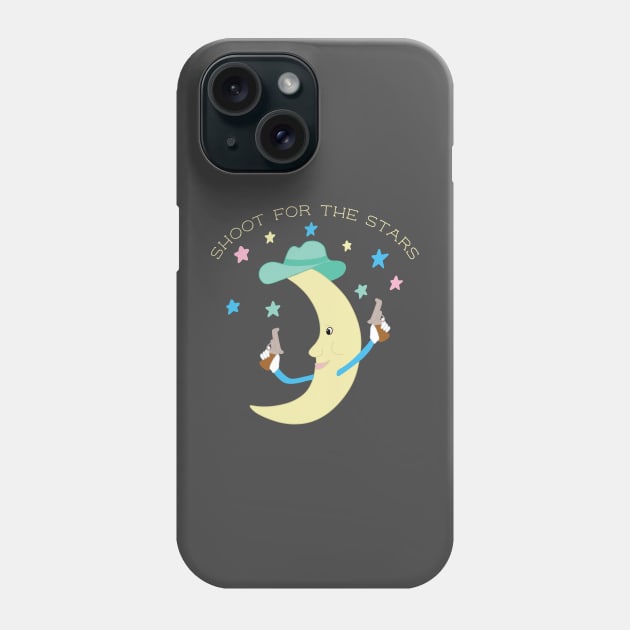 Shoot for the Stars Phone Case by Alissa Carin