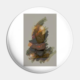 Balancing stones Pin