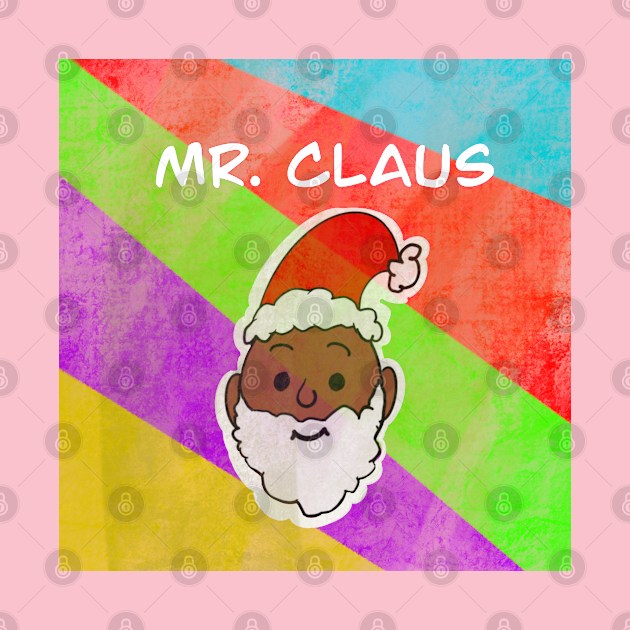 Multi coloreded Santa by Stephanie Kennedy 