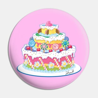 Candy Cake Pin