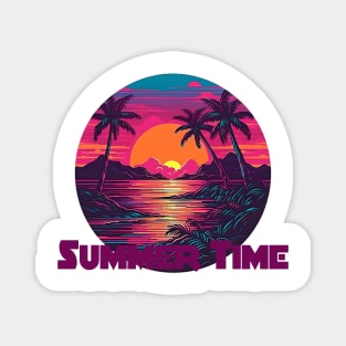 Summer Time 9 Magnet