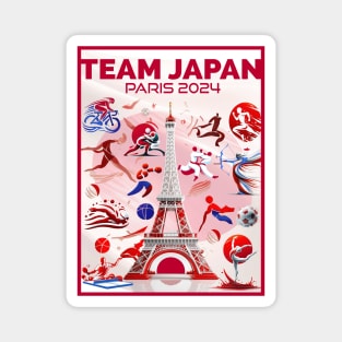 Team Japan - Paris 2024 Magnet