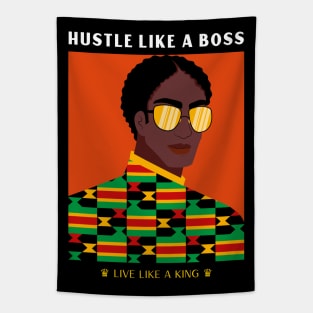 hustle like a boss Tapestry