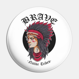 American Tribes Pin