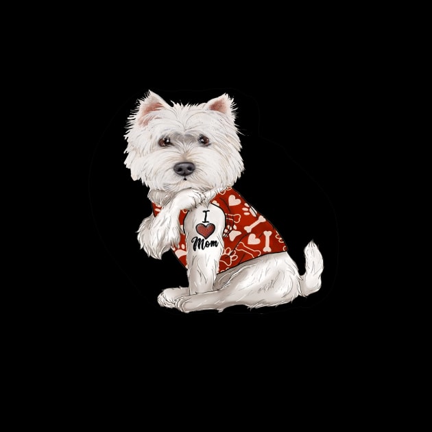 West Highland White Terrier I’m Telling You I’m Not A Dog by Brodrick Arlette Store