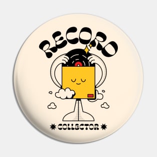 Record Collector Pin