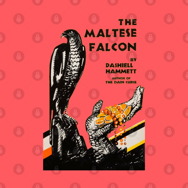 The Maltese Falcon Novel Cover by MovieFunTime