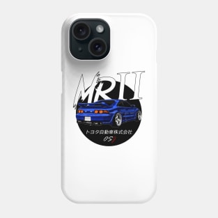 JDM MR2 Blue Black Sun Edition Phone Case