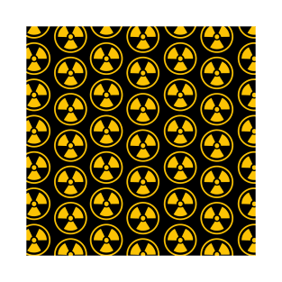 Radioactive Wall Yellow Pattern T-Shirt