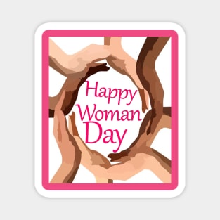 happy woman day Magnet
