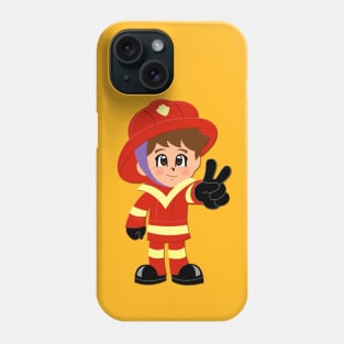 FIREFIGHTER Anime Character Kawaii Phone Case