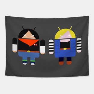 Androids 17 & 18 Tapestry