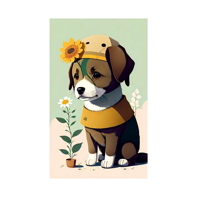 a cute dog by Muahh