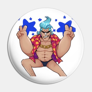 Cool Guy Frankie Pin