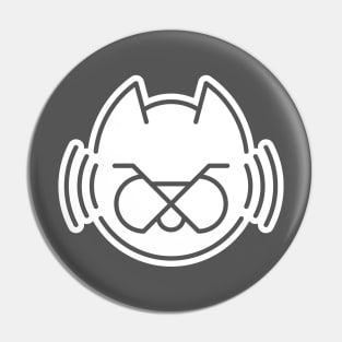 Feral Audio - The Catmark (dark version) Pin