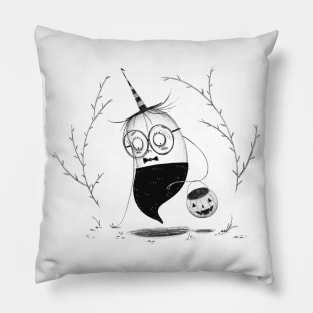 The Sad Ghost Pillow