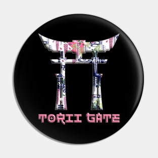 Torii Traditional Japanese Gate Japanese Flag Japan Symbol 50 Pin