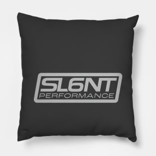 Slant 6 Performance (Gray + Asphalt) Pillow