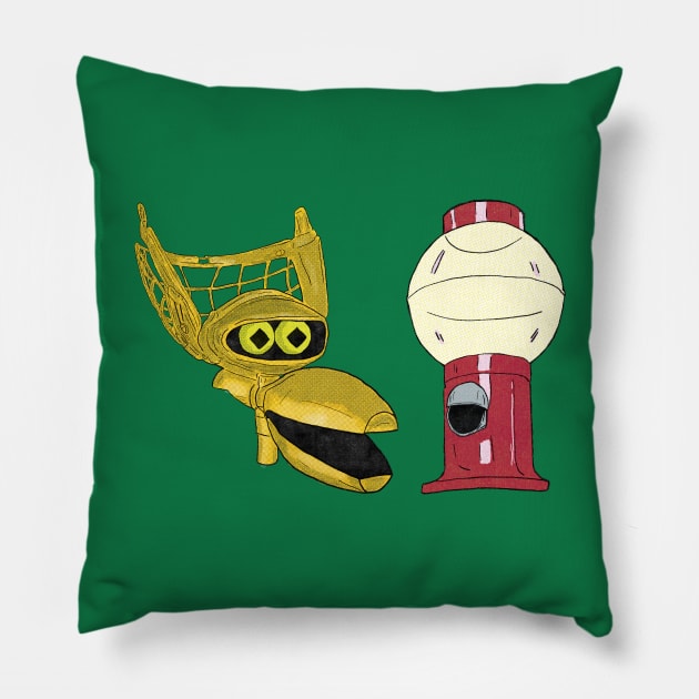 Robot Roll Call Pillow by MovieFunTime