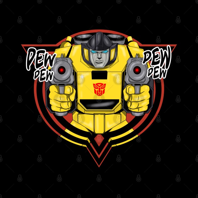 Transformers Sunstreaker G1 Pew Pew 2 by nicitadesigns