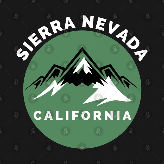 Sierra Nevada California - Sierra Nevada Ski Snowboard Mountain California Yosemite Travel by Famgift