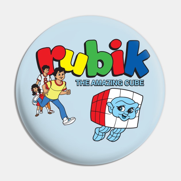 Rubik The Amazing Cube Pin by Chewbaccadoll