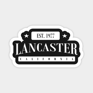 Lancaster Est. 1886 (Standard White) Magnet