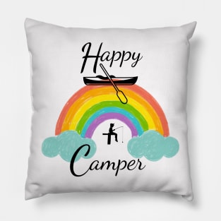 Happy camper Pillow