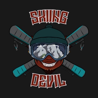 Skiing Devil T-Shirt