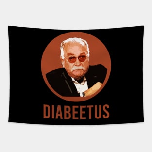 diabeetus brown retro Tapestry