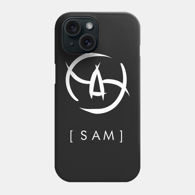 Samurai (white) Phone Case by DeLyss-Iouz