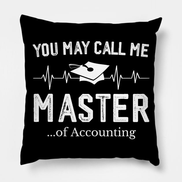 Funny Vintage future masters Pillow by Printopedy