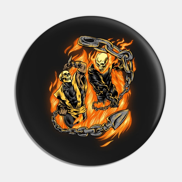 Hell Fight Pin by RedBug01