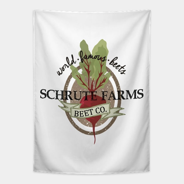 Schrute Farms Tapestry by mariansar