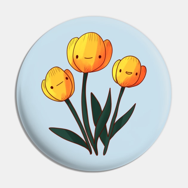 Yellow tulip illustration Pin by Mayarart